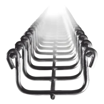 Charola Tipo Malla / 33 mm Peralte / 50 mm Ancho / Electro Zinc / 3 m / 9.84 ft / 26 Cables Cat6