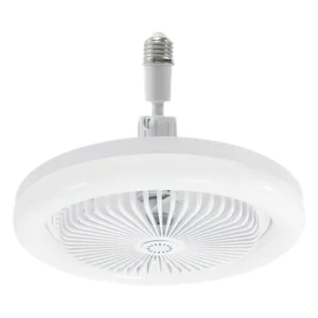 Ventilador de Techo con Luminario LED / 40 W / 3 Velocidades / 3 Tonos de Luz 2700-6500 K / Diámetro 250 mm / Dimeable / Control Remoto