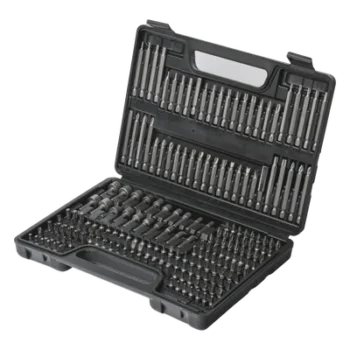 Juego de Puntas para Taladro / 208 Piezas / Entrada Hexagonal 1/4" / Acero Cr-V / Soporte Magnético con Liberación Rápida / Extensor Incluido / Estuche Organizador