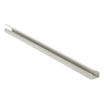 Canaleta de PVC / 38.4 x 24 x 1828.8 mm / 13 Cables Cat6 / Adhesivo Integrado / UL94V-0 / Blanco Mate