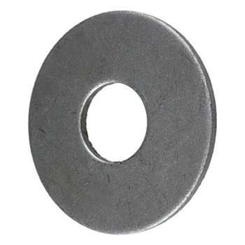 Arandela Plana Galvanizada / 3/8" / Acero al Carbón Grado 2 / 150 Piezas / Diámetro Interno 11.3 mm / Diámetro Externo 25.4 mm