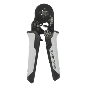 Pinza Ponchadora / 10-22 AWG / Ponchado Cuadrado 360° / 7'' (17.8 cm) / Matrices Intercambiables
