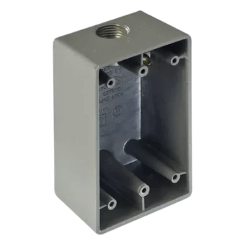 Caja Condulet / 1/2" (12.7 mm) / 1 Boca / Aluminio Diecast / Intemperie / Volumen 308.3 cm³ / UL 514A/B
