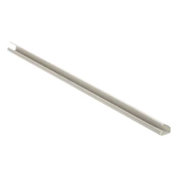 Canaleta de PVC / 26 x 15 mm / 1.83 m (6 ft) / Adhesiva Sin Herramientas / UL94V-0 / Blanco Mate