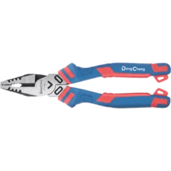 Pinza de Electricista / Alta Palanca 9" / Filo Templado Láser 64 HRC / Tratamiento Fosfatado Anticorrosión