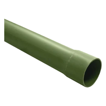Tubo Conduit Pesado PVC / 1/2" (13 mm) / Longitud 3 m (9.8 ft) / Norma NMX-E-012 / Autoextinguible / Aislante Eléctrico