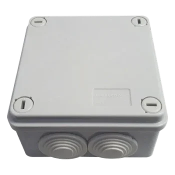 Caja Estanca / IP55 / IK08 / 6 Entradas 3/4' / 100x100x50 mm (3.94x3.94x1.97') / ABS Gris