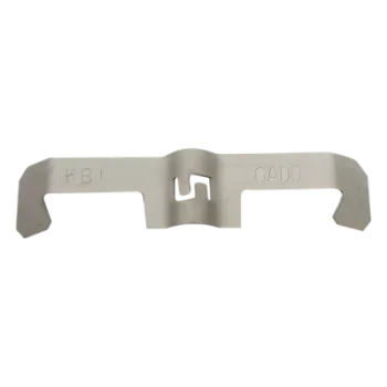 Clip de Instalación para Unicanal / Sin Tornillería / Acero de Resorte / Bandejas Tipo Malla / Instalación Horizontal