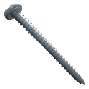 Tornillo autoperforante / 10 mm x 1 1/2 pulg / 1000 pzs / Acero galvanizado / -20°C a +80°C