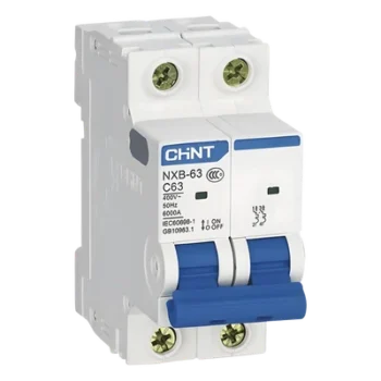 Interruptor Termomagnético / 2 Polos / 40 A / 10 kA / Riel DIN / 110-415 Vca / -40 °C a 70 °C