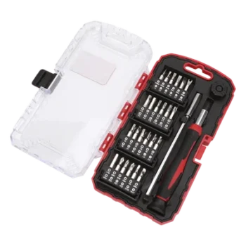 Juego de Desarmador de Precisión / 51 Piezas / 48 Puntas CR-V / Extensor 115 mm / Maletín 96 x 170 x 28 mm (3.8 x 6.7 x 1.1 in)