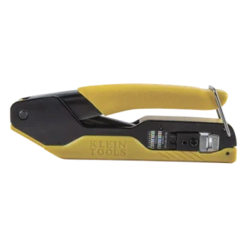 Ponchadora para Conectores Pass-Thru RJ45 / CAT5e/CAT6/6A / 8 Posiciones 4 Pares / Diseño Compacto 277 g