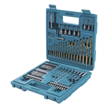 Juego de accesorios multiproposito / 75 piezas / Brocas HSS-TiN / Dados 5-11 mm / Puntas PH-PZ-T