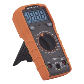 Multímetro Digital / 600 V CA/CD / 10 A CD / 2 MΩ / CAT III 600 V / Retroiluminado / Caída 2 m (6.6 ft)