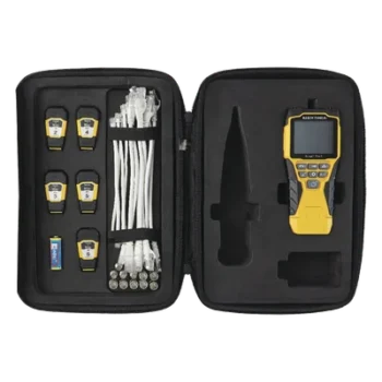 Probador de Cables / LCD Retroiluminada / Coaxial, RJ11, RJ12, RJ45 / Longitud 2000 ft / PoE / Generador de Tono / Test-n-Map