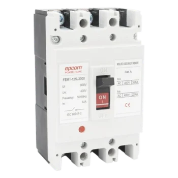 Interruptor Térmico 3P / 100 A / 690 V CA / Alta Capacidad de Ruptura / Aplicaciones Fotovoltaicas AC / -5°C a +40°C