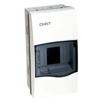 Caja de Distribución Empotrable / 4 Módulos / IP40 / IK08 / Halógeno Libre / Clase II