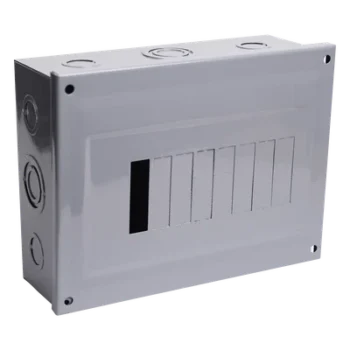 Centro de Carga / 8 Polos / 100 A / 1 Fase 3 Hilos / 120/240 V AC / 60 Hz / Sobreponer / 9.4 x 7.3 x 3.0 in