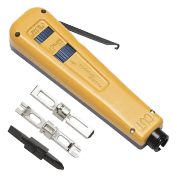 Herramienta de Impacto / Crimpadora D914 / Cuchilla Eversharp 110/66 / AWG 22-26 / Mango Ergonómico Antifatiga