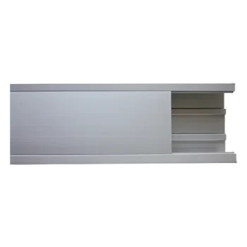 Canaleta de aluminio / 100 x 51 mm / 3 m (9.84 ft) / Aluminio anodizado / -20°C a 120°C