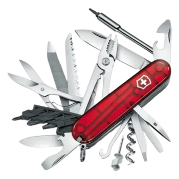 Navaja Multifunción / 39 Herramientas / Llave Tuercas Tecnológica / Dados Hexagonales D-SUB 4-5 mm / Bits Phillips-Torx-Hex / ABS-Cellidor / 91x34x27 mm / 187 g