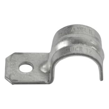 Abrazadera Tipo Uña / 1/2' (13 mm) / Acero Pregalvanizado Calibre 18 / Tubo Conduit Pared Delgada
