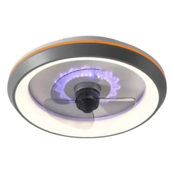 Ventilador de Techo con Luminario LED / 88 W / 4500 Lm / 3 Temperaturas de Color / 6 Velocidades / Diámetro 500 mm (19.7 in) / Control Remoto