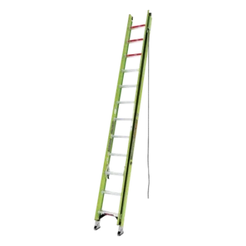 Escalera de Extensión / Aluminio + Fibra de Vidrio / 7.31 m (24 ft) / Capacidad 136 kg / Tipo IA / 20 kg