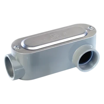 Caja de Registro Ovalada / Roscada Tipo LL / 3/4" (19.05 mm) / Aluminio Diecast / Certificación UL-CSA