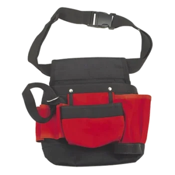 Bolsa de Herramienta para Cintura / 5 Compartimientos / 21x11.5x3.4 cm / Poliéster / 190 g / Adaptador para Martillo
