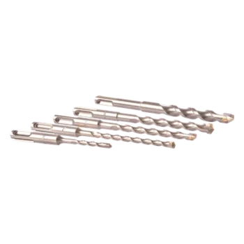 Juego de Brocas SDS PLUS / 5 Piezas / 3/16 a 1/2 Pulgada / Para Concreto