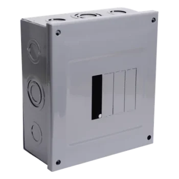 Centro de Carga para Sobreponer / 4 Polos / 100 A / 120/240 V AC / 1 Fase 3 Hilos / 10 kA / 6.5 x 7.3 x 3.0 in