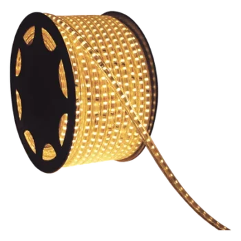 Manguera LED / 50 m (164 ft) / Blanco Cálido 2700K / IP65 / 120° / Cortable cada 100 cm / 45-110V CD