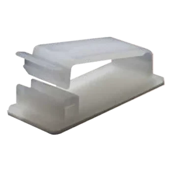 Clip Organizador de Cables / Auto-Adherible / 5 Unidades / Soporte 8.0 mm (6 AWG) / Carga 250 g (0.551 lb) / -5°C a 65°C (23°F a 149°F)