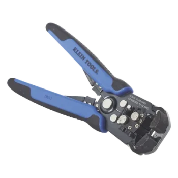 Pelacables Profesional / Ajuste Automático 10-20 AWG Sólido / 12-22 AWG Trenzado / Cable Romex 12/2 y 14/2 / Cortacables Integrado / HVAC y Termostatos
