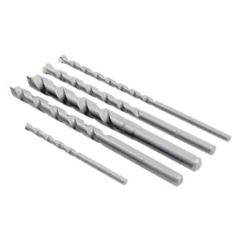 Juego de Brocas para Concreto / 5 Piezas / Zanco Recto / Carburo de Tungsteno / 3/16" a 1/2" / Compatible SDS-Plus 3/8" (10 mm)