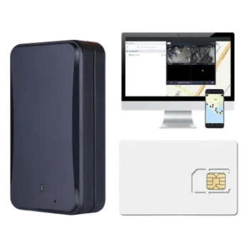 Rastreador GPS Vehicular 4G / Batería 10,000 mAh / Magnético Industrial / IP65 / Memoria 32 MB / Micrófono Integrado