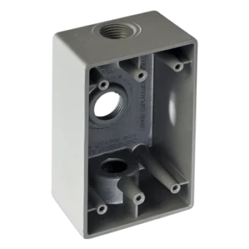 Caja Condulet / 3 Bocas 1/2" (12.7 mm) / Aluminio Diecast / Intemperie / Volumen 300.1 cm³ / NPT