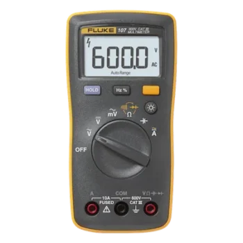 Multímetro Digital Compacto / 6000 Cuentas LED / CAT III 600 V / Rango Automático / Resistencia a Caídas 1 m (3.3 ft)
