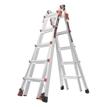 Escalera Multi-Posiciones / 6.7 m (22') / 136 kg (300 lbs) / Aluminio Aeroespacial / Suelos Inclinados