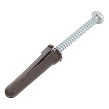 Kit de Fijación / Taquetes Doble Expansión / 10 Piezas / Tornillos 10 mm x 1 3/4" (44.5 mm) / Carga 120 kg