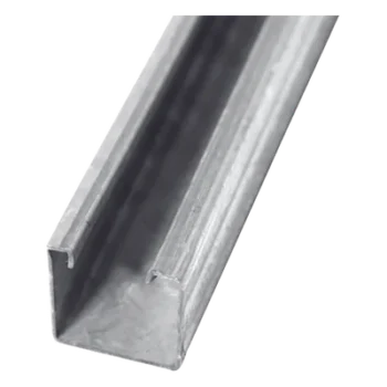 Canal Sólido / 4 x 4 cm (1.6 x 1.6 in) / Acero Pregalvanizado 1.5 mm / Refuerzos Longitudinales / 1.5 kg/m / Compatible C20 y C30