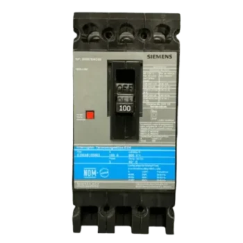 Interruptor Termomagnético / 3 Polos / 100 A / 600 VCA / Capacidad Interruptiva 65 kA / Sin Zapatas Principales