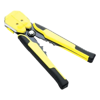 Pinza Multifuncional / Pelacables y Prensado Automático / Calibres 10-24 AWG / Acero Térmicamente Tratado / Acabado Satinado Antióxido