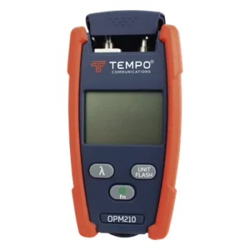 Medidor de Potencia Óptica / VFL Integrado / -70 a +10 dBm / 6 Longitudes de Onda / Alcance 4 km / 2.5 mm Universal