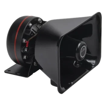 Bocina de uso rudo / 100 W / 8 Ohms / Base aluminio / 7.0 × 8.1 × 5.1 pulgadas
