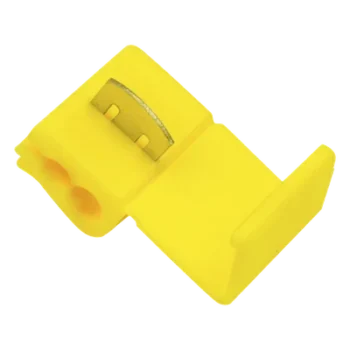 Conector Rápido Tipo Almeja / 12-10 AWG / Empalme Sin Pelar / Paquete 25 Piezas