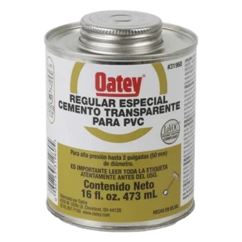 Pegamento PVC / 236 ml / Conduit e Hidráulico / Secado Rápido / Baja Emisión VOC
