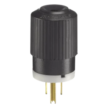 Clavija Industrial / 15 A / 125 V CA / NEMA 5-15P / 2 Polos 3 Hilos / 2.18 x 1.52 x 1.38 in