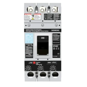 Interruptor Termomagnético / 600V CA / 3 Polos / 200A / Capacidad Interruptiva 35 kA / Zapatas Principales 350 kcmil